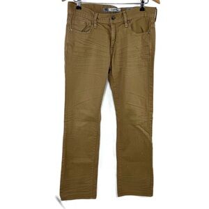 BKE Men's Straight Jeans in Tan Denim size 32 Long